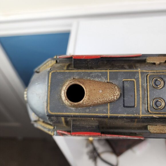 Modern Toys Vintage Over Land Express Metal Train Japan - Picture 8 of 8